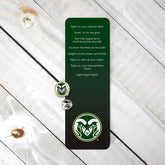 Fan Frenzy Gifts Colorado State Rams Officially Licensed Fight Song Bookmark and Pin